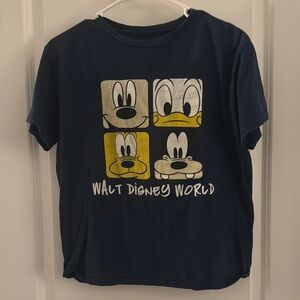 Disney Blue and Yellow Short Sleeve Tees